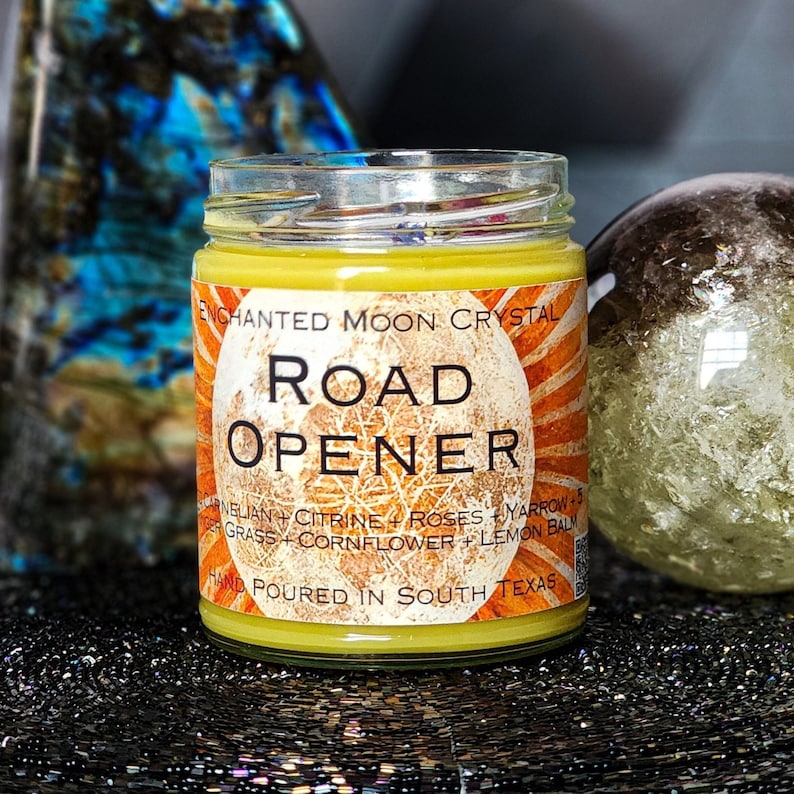Road Opener Candle, New Opportunity, Hoodoo Candle, Intention Candle, Remove Blocks, Witchcraft Candle, Success Spell, Good Luck, Blessings image 7