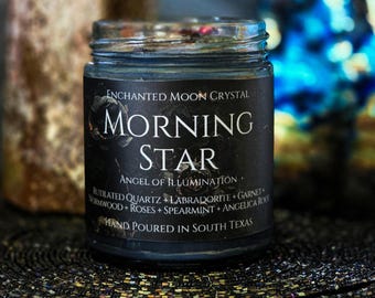 Lucifer Morning Star Candle | Light Bringer | Occultism | Esoteric Gnosticism | Higher State of Consciousness | Transcend