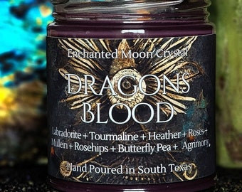 Dragons Blood, Intention Candle, Protection, Manifestation, Remove Spiritual Blocks, Attraction, Psychic Witch, Ward Spell, Space Cleanse
