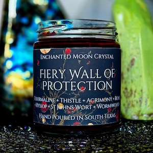 Fiery Wall of Protection, Spell Candle, Powerful Protection, Curse Removal, Witchcraft Supplies, Banishing, Protection Spell, Uncrossing image 9