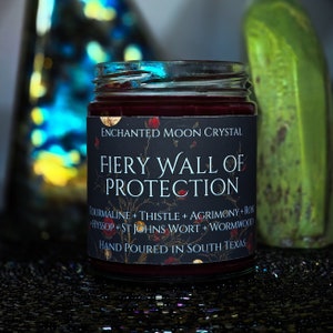 Fiery Wall of Protection, Spell Candle, Powerful Protection, Curse Removal, Witchcraft Supplies, Banishing, Protection Spell, Uncrossing image 7