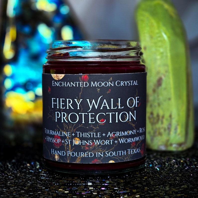 Fiery Wall of Protection, Spell Candle, Powerful Protection, Curse Removal, Witchcraft Supplies, Banishing, Protection Spell, Uncrossing image 6