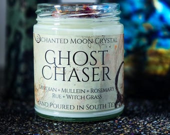 Ghost Chaser Candle, Banish Negativity, Protection Spell, Paranormal Disturbance, Restore Peace, Cleanse Space, Remove Spirits