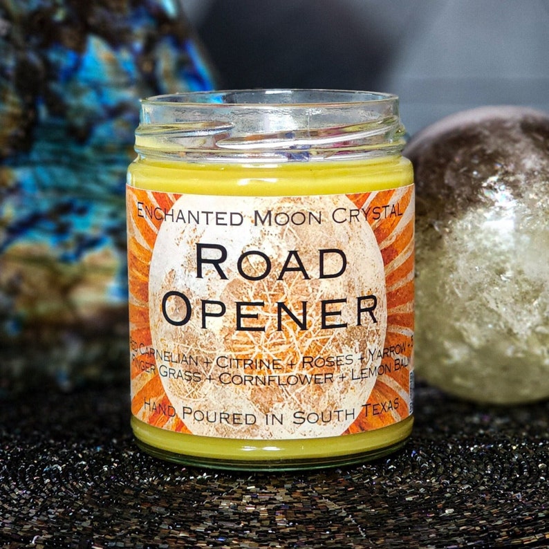 Road Opener Candle, New Opportunity, Hoodoo Candle, Intention Candle, Remove Blocks, Witchcraft Candle, Success Spell, Good Luck, Blessings image 6