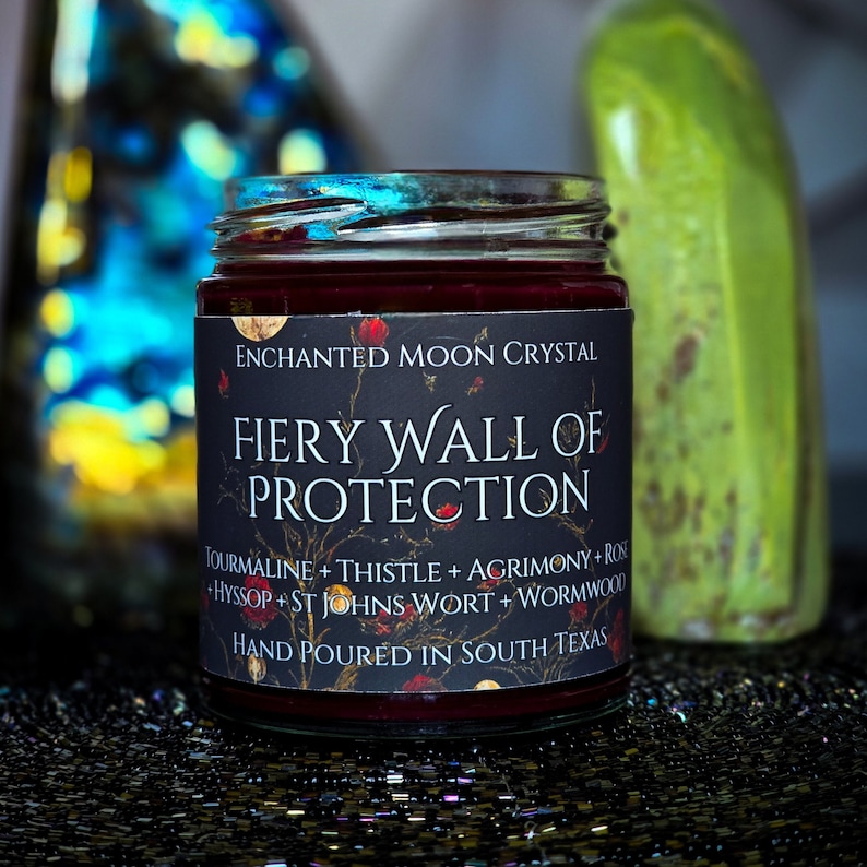 Fiery Wall of Protection, Spell Candle, Powerful Protection, Curse Removal, Witchcraft Supplies, Banishing, Protection Spell, Uncrossing image 4