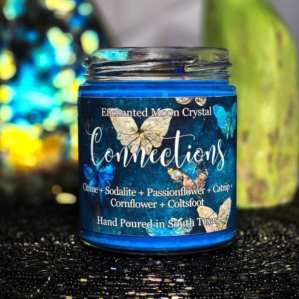 Connections Candle, Friendship Spell, Soul Tribe, Witchcraft, Healthy Relationships, Spiritual Guidance, Intention Candle, Manifest Friends