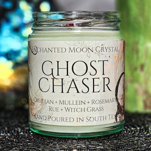 Ghost Chaser Candle, Remove Negative Energy, Paranormal Disturbance, Cleanse Space, Protection Candle, Banishing Spell, Remove Spirits