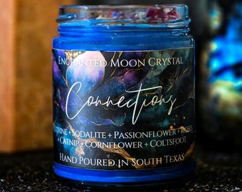 Connections Intention Candle, Witchcraft Supplies, Friendship Manifesting, Soul Alignment, Magnetism, Emotional Healing, Spiritual Guidance
