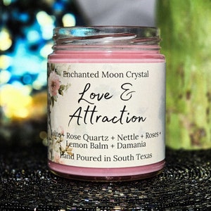 Love and Attraction Candle, Intention Candle, Love Spell, Come to me, Fidelity Spell, Irresistible Attraction Spell, Magnetic Attraction image 9