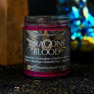Dragons Blood Candle, Witchcraft Candle, Powerful Dragon Energy, Manifest Sacred Fire, Spiritual Protection, Dragon Magic, Esoteric Wisdom