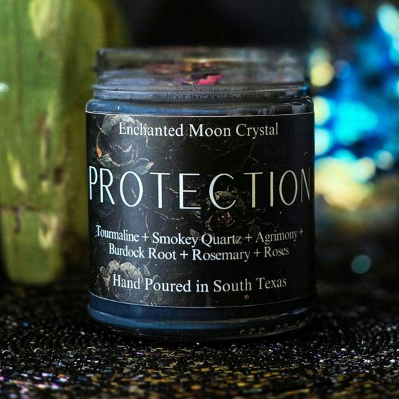 Protection Candle | Ward Off Negativity | Shielding | Energy Cleansing | Spiritual Protection | Banishing | Uncrossing | Grounding