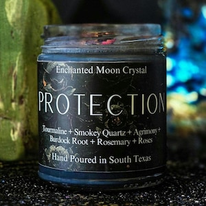 Protection Candle | Ward Off Negativity | Shielding | Energy Cleansing | Spiritual Protection | Banishing | Uncrossing | Grounding image 6