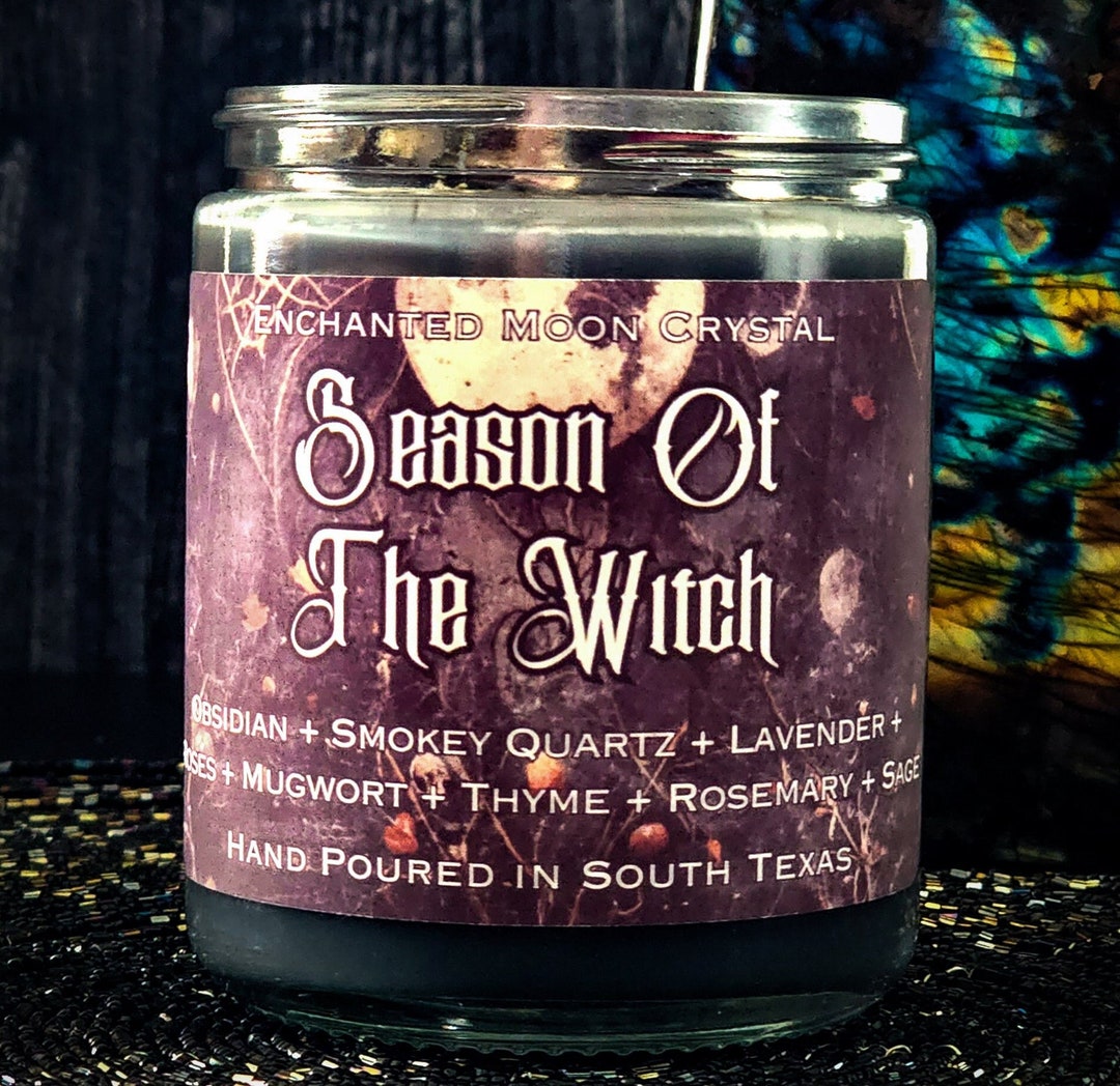 Season of the Witch Candle Thinning Veil Witchcraft Etsy