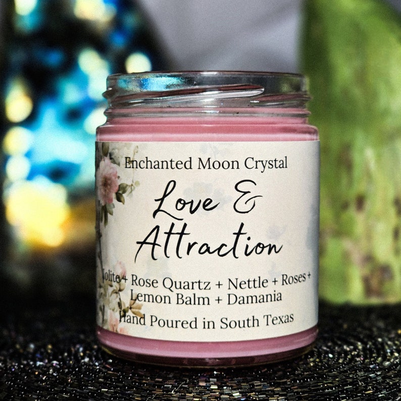 Love and Attraction Candle, Intention Candle, Love Spell, Come to me, Fidelity Spell, Irresistible Attraction Spell, Magnetic Attraction image 7