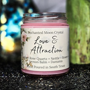 Love and Attraction Candle, Intention Candle, Love Spell, Come to me, Fidelity Spell, Irresistible Attraction Spell, Magnetic Attraction image 6