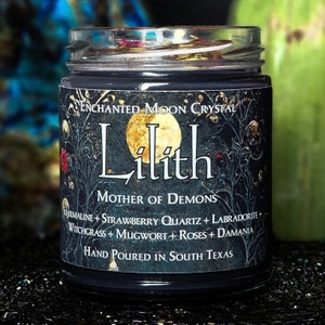 Lilith Candle, Mother of Demons, Lilith Ritual, Judaic Mythology, Dark Goddess, Dark Feminine, Witchcraft, Ancient Goddess, Lilith Offering