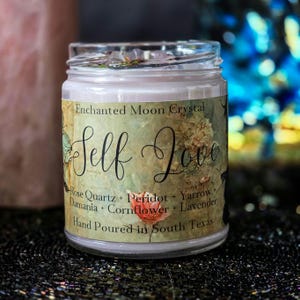 Self Love Candle. Self Confidence. Self Care, Divine Balance, Empath Healing, Positive Energy, Higher Self, Spiritua Wisdom, Inner Peace