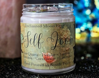 Self Love Candle. Self Confidence. Self Care, Divine Balance, Empath Healing, Positive Energy, Higher Self, Spiritua Wisdom, Inner Peace
