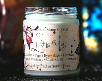 Lowak Earth Energy Candle, Sun Energy, Ancient Wisdom, Connection to Nature, Joyful Energy, Vitality, Heart Centered