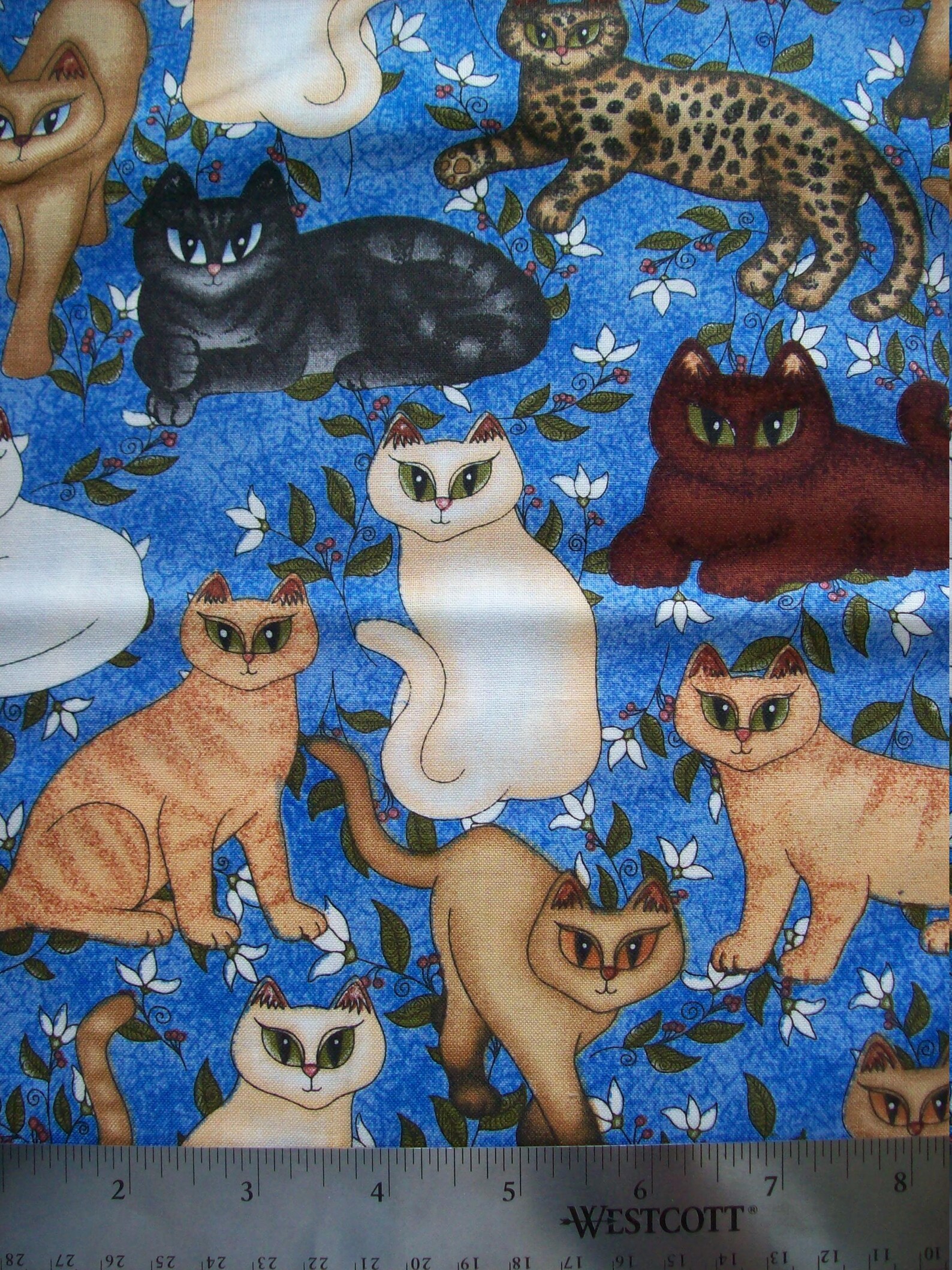 Cat and dog fabric prints Etsy