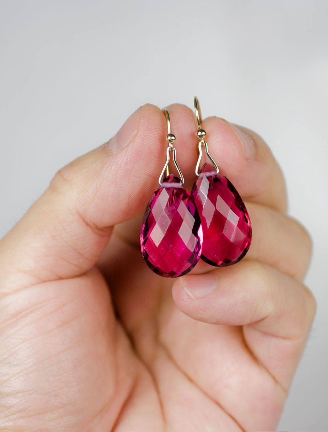 Anillo Oro Rosa 18kt Con Morgania, Turmalinas Y Cuarzo Rosa - Girbes