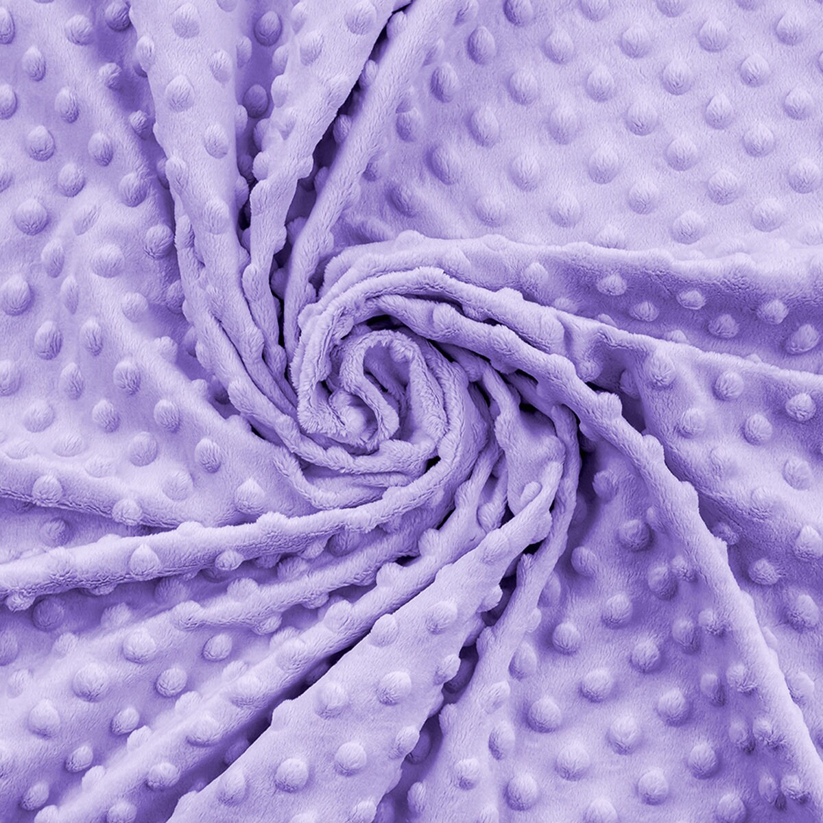 Minky Dot - Lavender Fabric