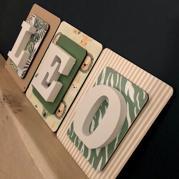 Baby Nursery Wall Letters Etsy