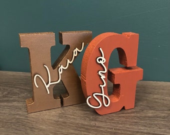 20cm Nursery letters, wooden letters, wooden names, personalised gift, new baby gift