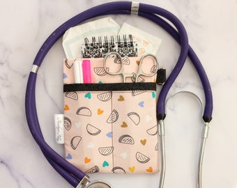 Nurse Scrub Pocket Organizer • Nurse Organizer • Nurse Gift, Nurse Graduation Gift, Clinical, RN, CNA, LPN, Vet Tech • Tacos