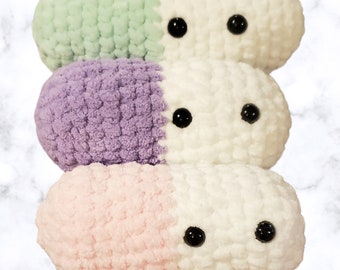 Crochet Pill Plushie, Nurse Stuffie Gift, Softy. Happy Pill, Fukitol, Chill Pill