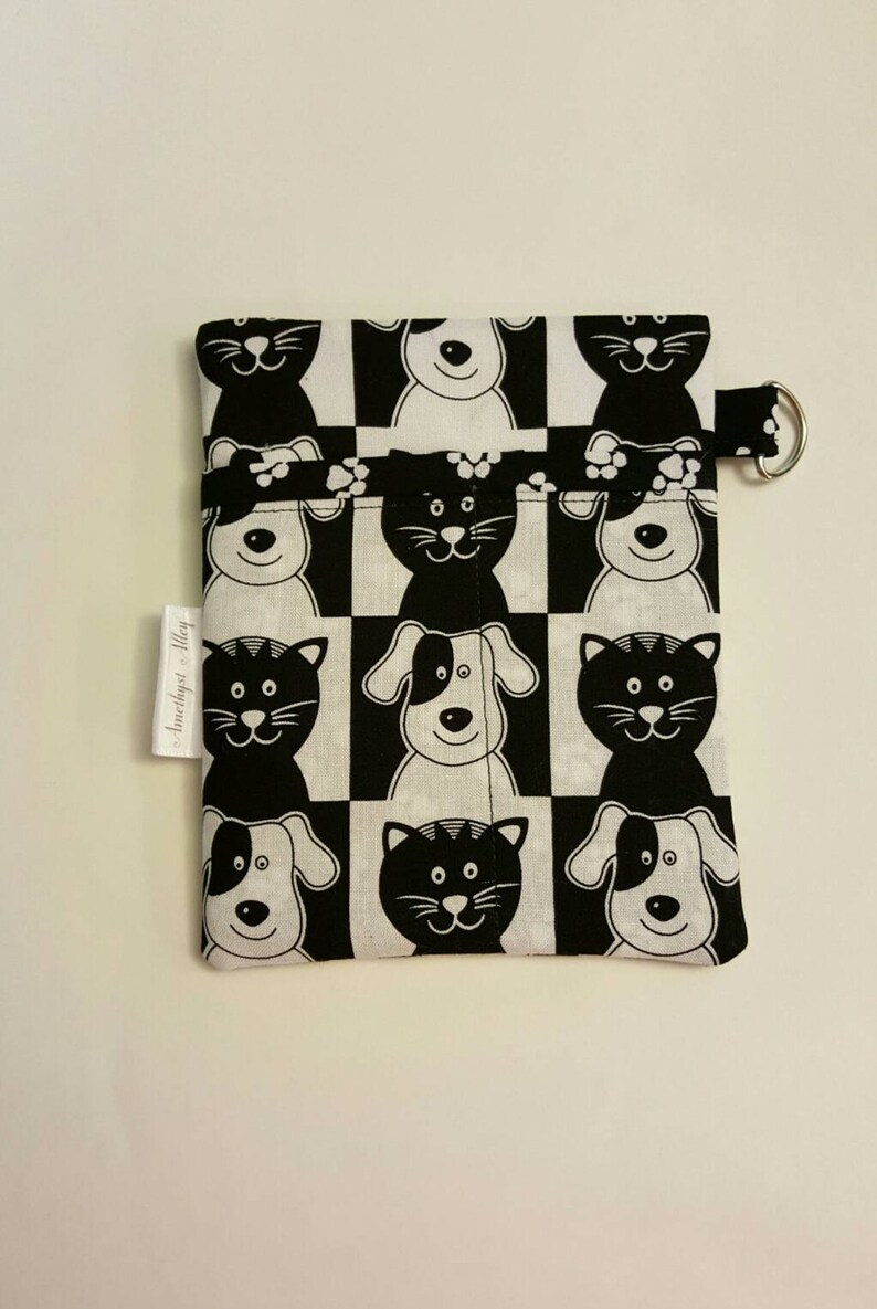 CNA Clinical Vet Tech Black /& White Graduation LPN DogsCats! Nurse Gift Purse organizer Nurse Scrub Pocket Organizer RN