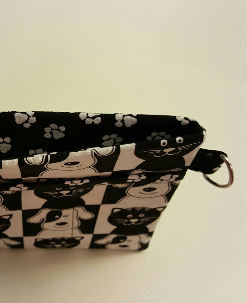 CNA Clinical Vet Tech Black /& White Graduation LPN DogsCats! Nurse Gift Purse organizer Nurse Scrub Pocket Organizer RN