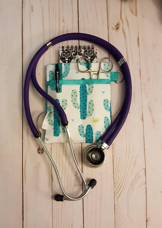 Scrub Pocket Organizer Lab Coat Purse organizer. Nurse Etsy
