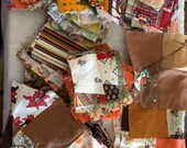 Vintage Fabric Quilt Squares Huge Lot