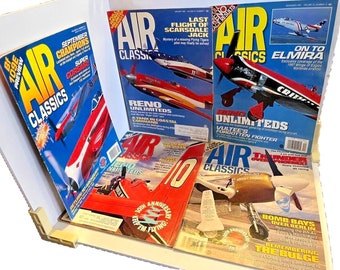 Air Classics Magazine Lot von 5 1990er Jahren