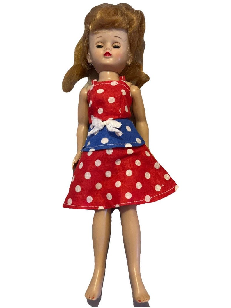 VINTAGE VOGUE 1950's Jill Bent Knee Walker Doll 10" image 1