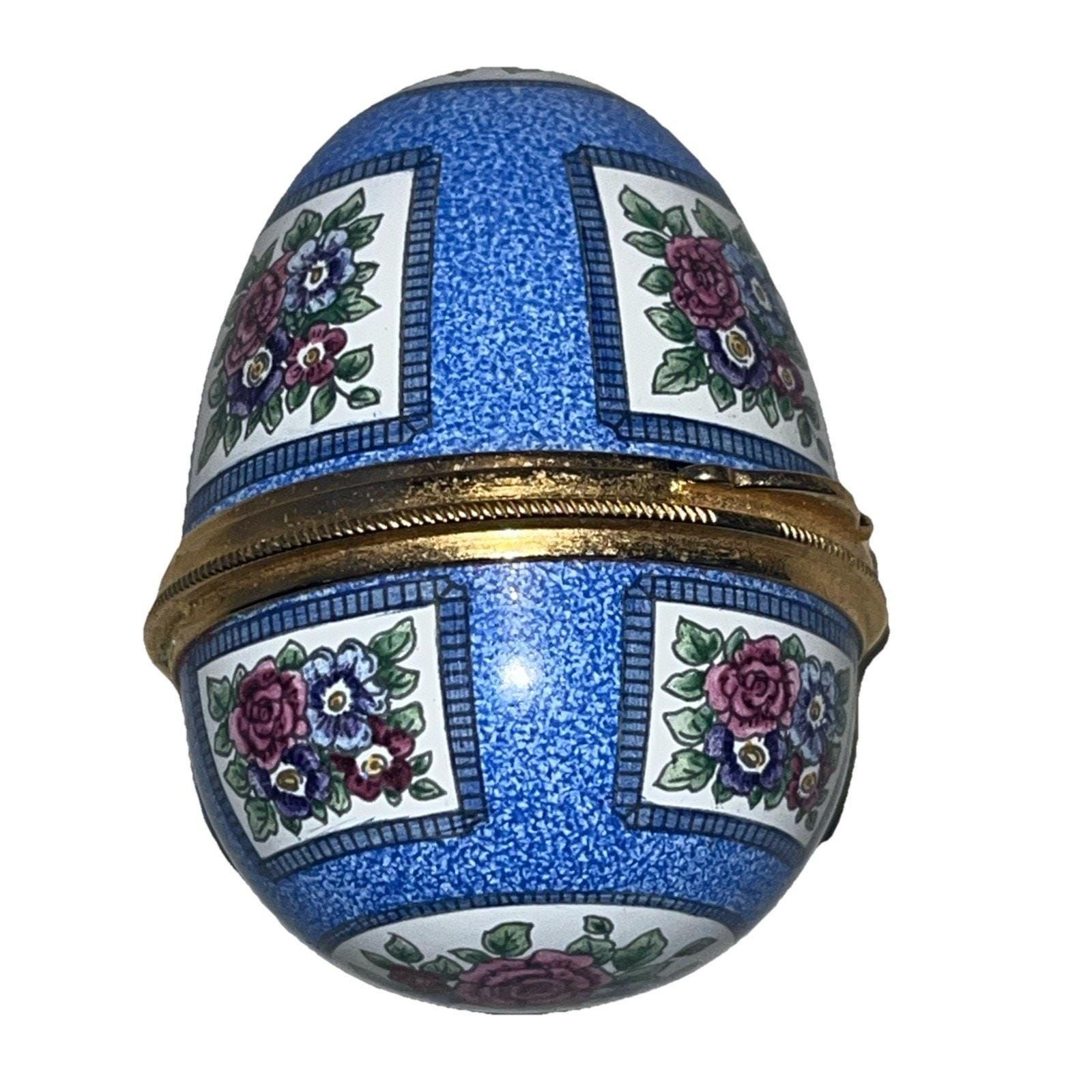 Staffordshire Enamels Trinket Box - Etsy