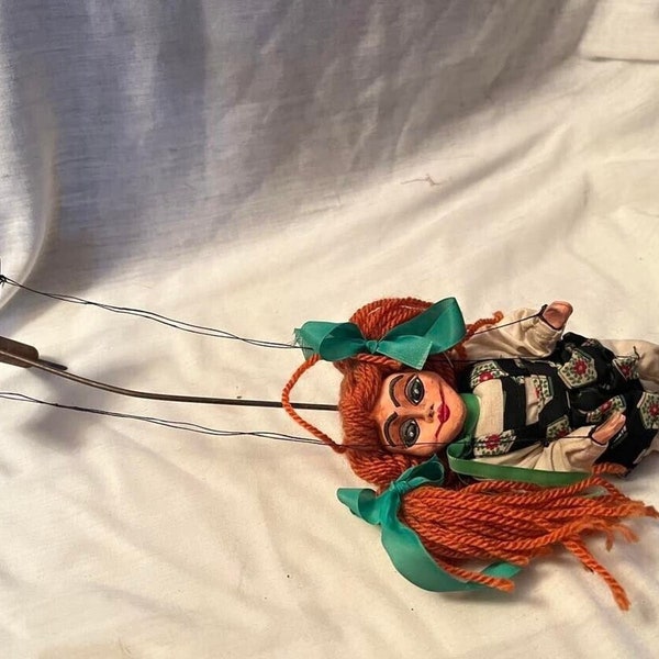 Vintage Hand Made Marionette