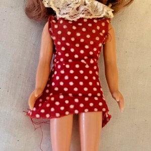 1960's Hard Plastic Doll HONG KONG Redhead imagem 1