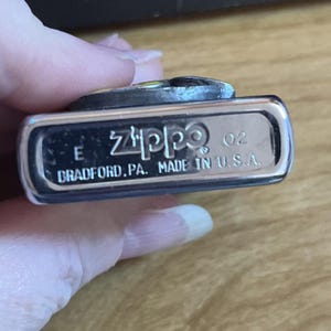 Green Bay Packer Zippo Lighter March 1998 NFL Football Vintage Monogramed JT afbeelding 3
