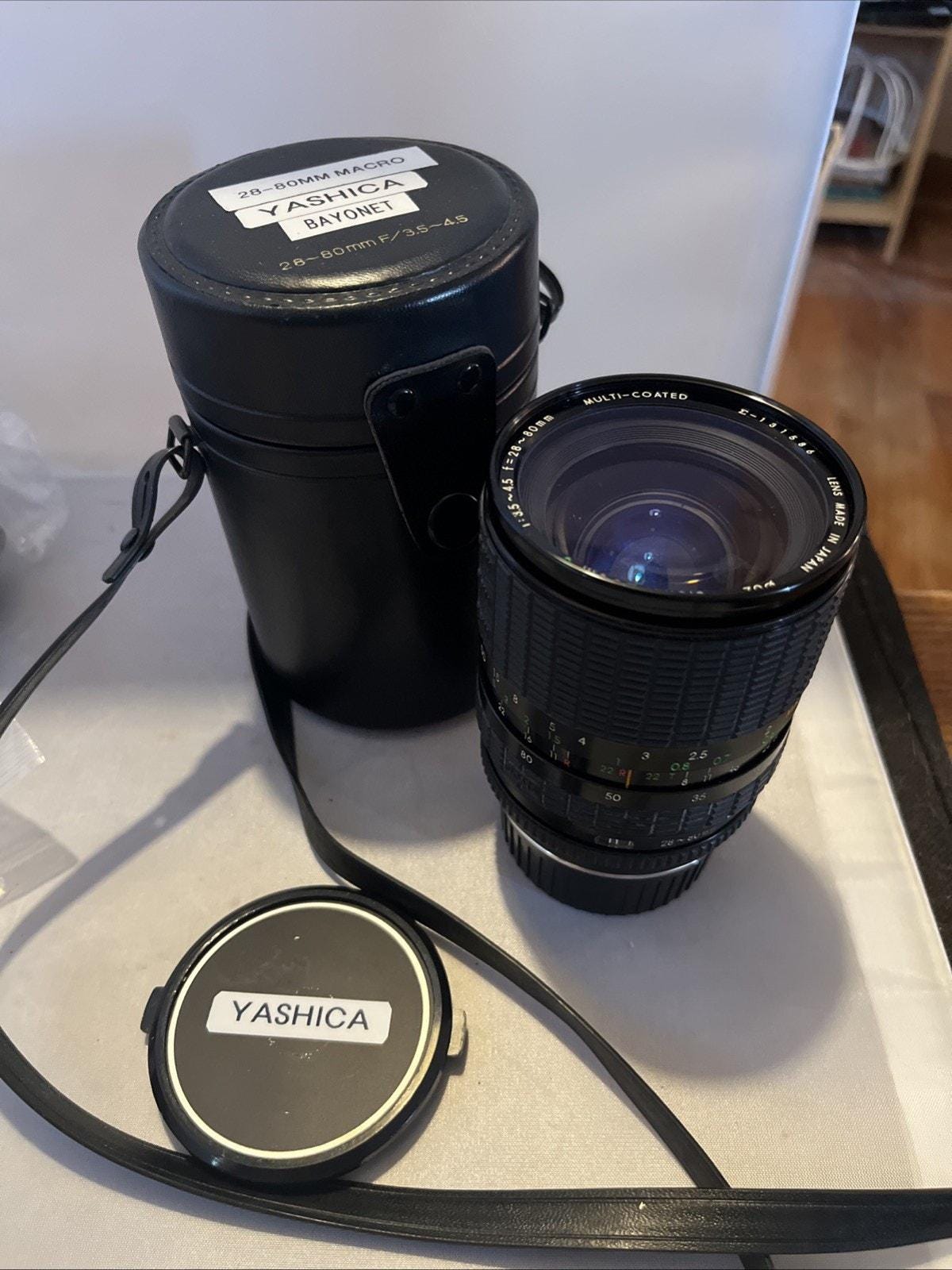 Extremely Rare* 36mm Push-On Yashica Close-up Filters Set No. 2 Lens