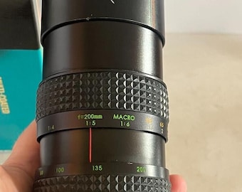 MAKINON MC 80-200MM F:4.5 Lens for Pentax k mount w Box