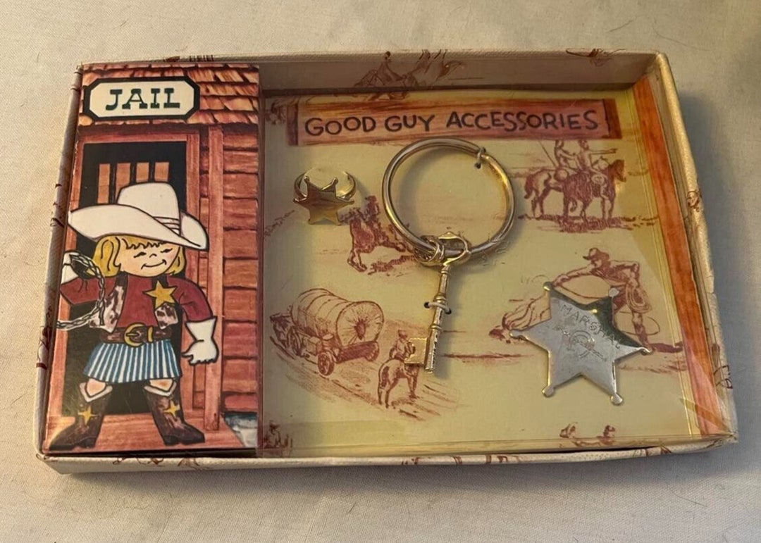 C1980's Good Guy Accessories Western Play Set in Box - Etsy