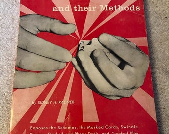 How To Spot Card Sharps and Their Methods by Sidney H. Radner 1957 Gambling