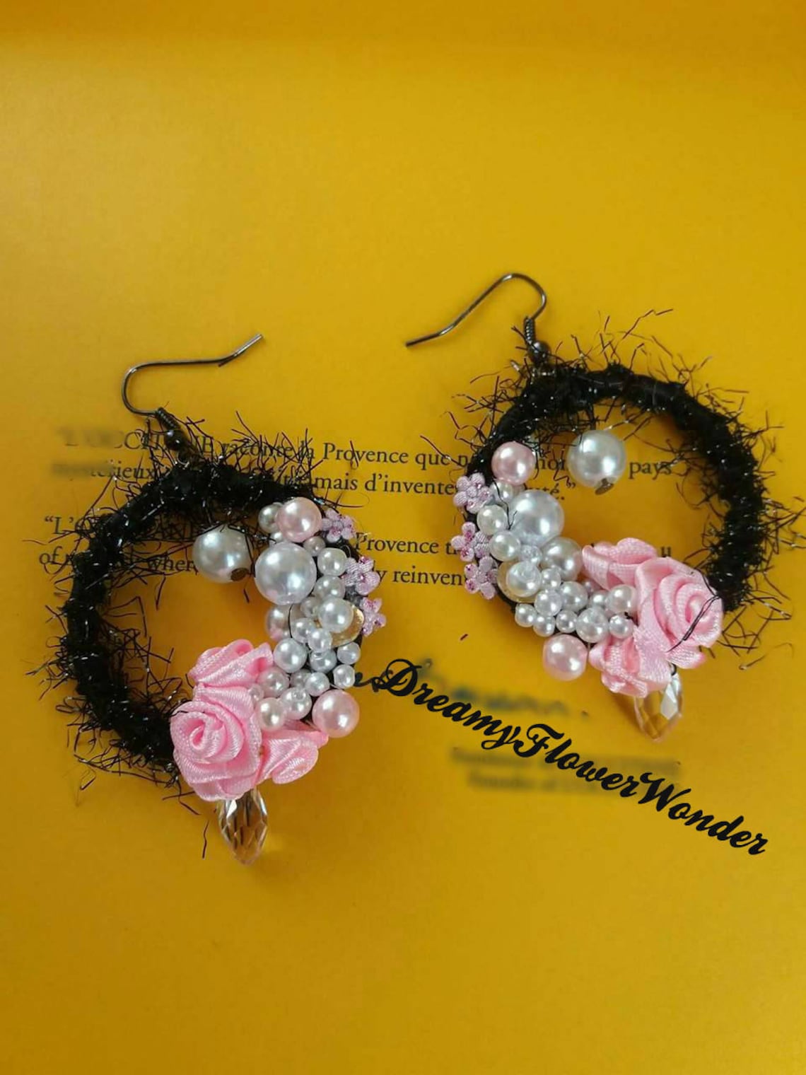 Rose Flower Bridal Earrings Swarovski Occasional Jewelry Gift Etsy