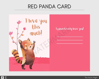 Carte Postale Love Etsy