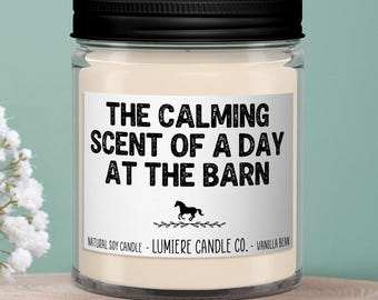 The Calming Scent of A Day At The Barn - Candle Jar or Wax Melt