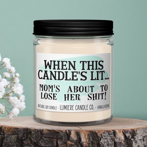 Mothers Day Soy Candle, Mother&#39;s Day Gift , Gift for Mom , Soy Candle Gift,  Birthday Gift for Mom, Mom Gift, I love you Mom, New Mom