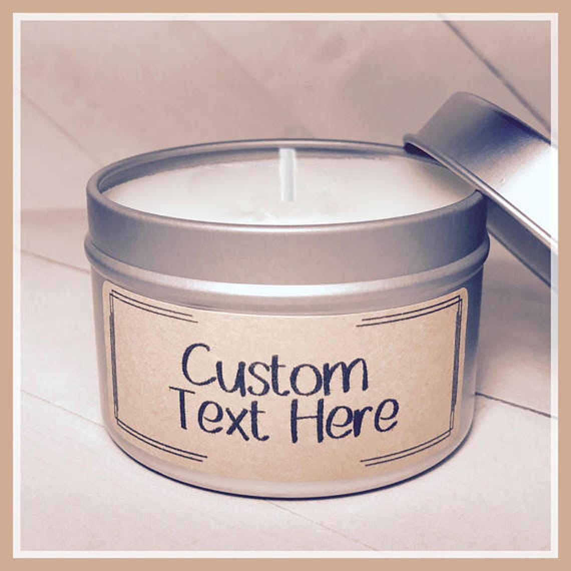 WORLDS BEST TEACHER personalized candle Teacher Candle Etsy