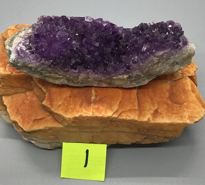 Sparkling Amethyst Druze Cluster